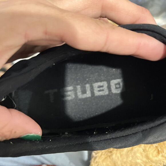 Tsubo Beige Gray Suede Slip On Shoes Mens 11 EU 45 Neoprene Comfort Spain Casual - Picture 3 of 10